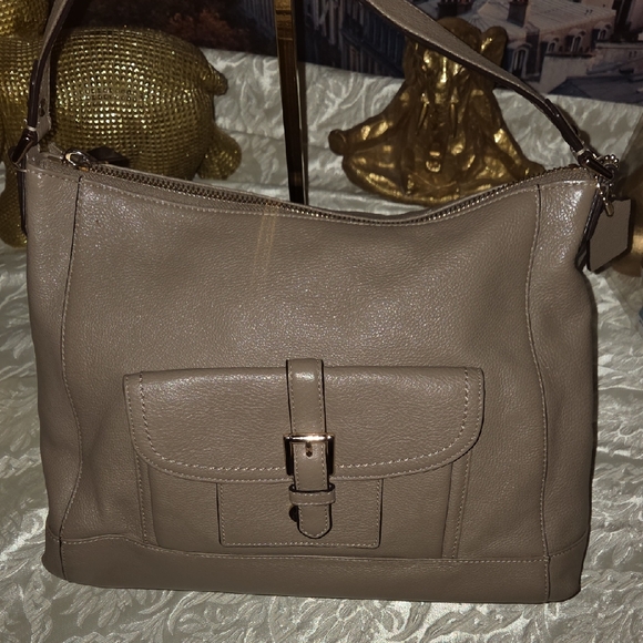 Coach Handbags - Coach Charlie Leather Hobo Shoulderbag